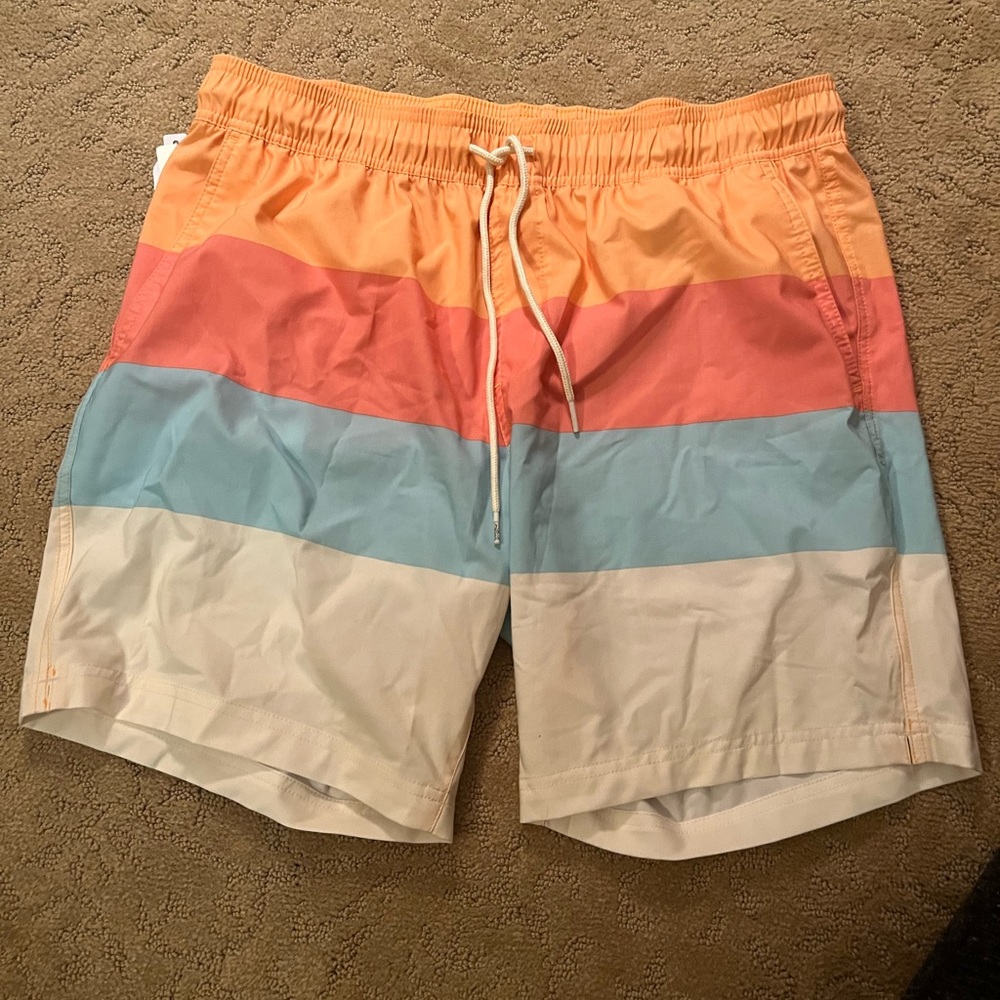 Tilly’s Blue Crown Men’s Bathing Suit Size Large